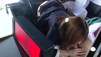Female Japanese Taxi Driver Likes To Fuck Customers In Her Car