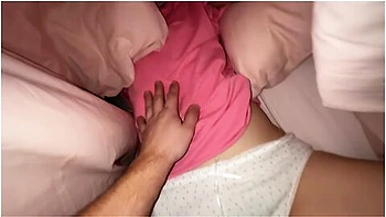 Girl Gets Cum On Her Cute Panties