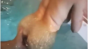 Busty Japanese Fuck Slut Is Doggystyled In Pool