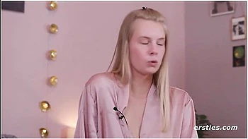 Intimate Sensuality With Blonde Jolien In Sexy Lingerie