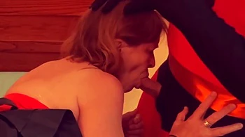 Granny Wonderwoman Sucks Mr Incredible