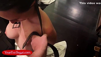 Pervy Stranger Caught Me Alone In The Sauna And Tied Me Up With Ewe Sweet