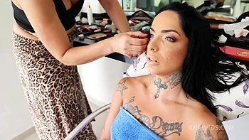 Behind the Scene from Hot brasilian Dark Hot gets hardcore DP