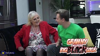 British Claire Knight Is A 68 Year Old Granny Who Craves A Big Black Cock To Fuck Her