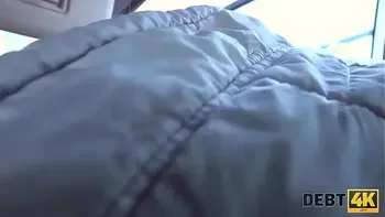 DEBT4k. Twenty- barmaid pussy-fucked by the debt collector