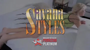 Savana Styles in Skyping Solo Clip#1