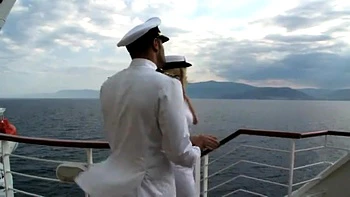 Donna Works on a Boat and the Captain Decides to Fuck Her Ass - Private Porn Sex Videos