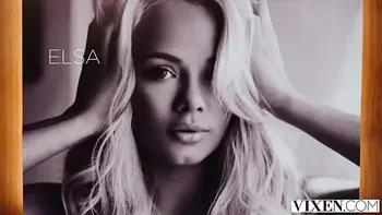 VIXEN Gorgeous model Elsa Jean unleashes her inner beast