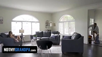 Filthy Rich And Alexia Anders In Naughty Teen 18+ Lets Perv Step Grandpa Play With Her Perfect Body