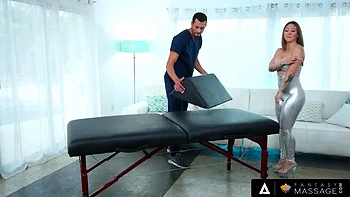 Anal Massage With Betty Foxxx - Big Tits MILF Gets Her Ass Banged Hard By Masseur