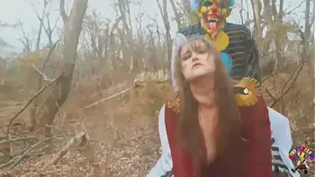 Fucking my step sister in the woods