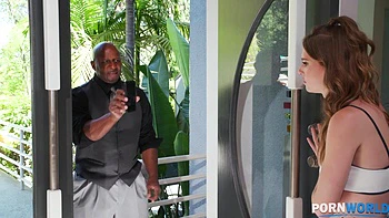 Bratty Teenage Whore Ashley Lane Takes Detectives BBC to Avoid Punishment GP2001