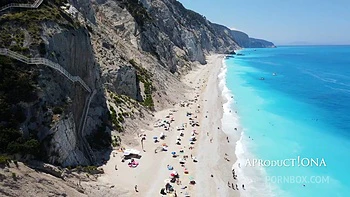 Cum Slut Exposed On The Beach