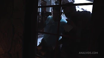 Lenna Ross first time to LP, first time with 4 guys and first