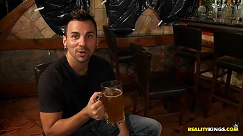 Two Horny Irish Waitresses Fucked By The Bartender