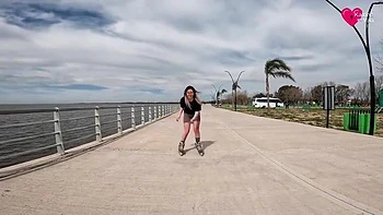 Katrina Van - Van - Hendes Tunge Flyder Over Med Sperm I Rio De La Plata