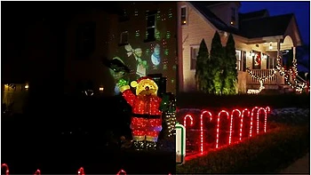 Grannys Candy Cane Lane With Donna Hart And Candy Lane