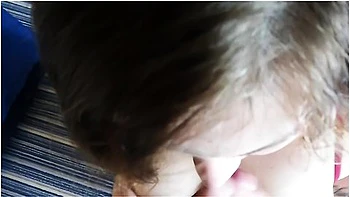 Cookies & Cream - Big Tits Girl Eating Cum Cookie After Blowjob