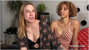 Two Girls And A Double Ended Dildo