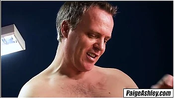 Paige Ashley, Ian Tate And Paul Chaplin In Taking 2 Dicks At An Office Celebration