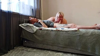 Zona901 Russian MILF Deep Throat Blowjob and Swallows Thick Cum