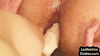 Strapon Amateur Milf At Home Rims And Pegs Her Husband