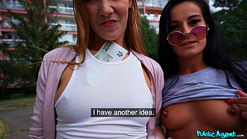 Lucky Agent in Threesome