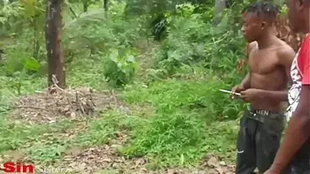 STEP BROTHERS CAUGHT FUCKING A LOCAL AFRICAN BLACK WITH VAGINA  VILLAGE GIRL  FARMING IN PUBLIC