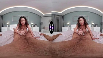 Her Book Was Boring So She Devoured His Cock Instead - TmwVRnet ft. Lola Bredly: Porn