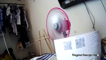 Stretching her legs to give way for her big dildo by VoyeurHouse.com: Big Tits, Amateur  Big Ass Porn