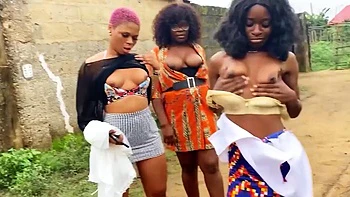 Tight Pussy Ebony Girls Turn Get Together Into Hot Lesbian Fucking Sesh: Porn