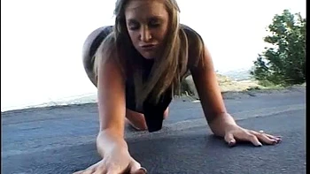 Blonde sluts sharing James cock