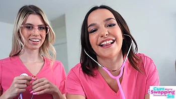 Rissa May  Jill Kassidy Role-Play Stepbro s Doctor Double Checking His Sperm Quantit: Porn