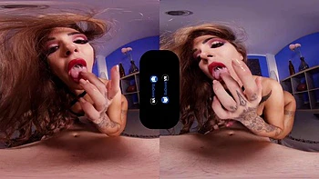 Susy Gala Red: Blowjob, Homemade  Handjob VR Porn