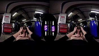 Vr orn: Blowjob, Babe  Virtual Reality Porn