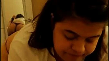 18 Year old Latina Blowjob and Doggystyle: Amateur, Babe  Hardcore Porn