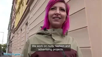 Public Agent Alex Bee Fucked in a Strip Bar by a Big Cock