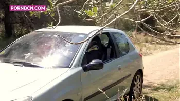 BBC fucking hardcore with hot latina on the outdoor public forest and up on the car. so hot scene with Venus Afrodita and Jesus Reyes 4K