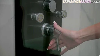 Bigtitted blonde bouncing on huge dick