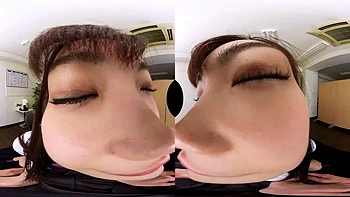 Asian babe loves fucking while on VR: Blowjob, Pov  Virtual Reality Porn