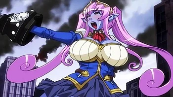 Aku no Onna Kanbu: Full Moon Night no subtitles: Big Tits, Anal  Blonde Porn