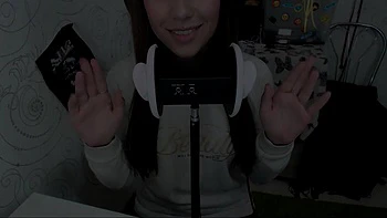 ASMR Slowly licking ears, eating ears ASMR HoneyGirl: Porn