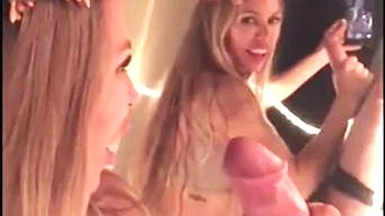 Massage college busty  milf pov handjob with a cum on tits babe deepthroat: Porn