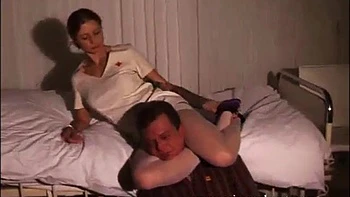 Nurse Scissors: Licking, Blonde  Fansly Porn