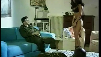 French soldier with brunette: Blowjob, Cowgirl  Anal Porn