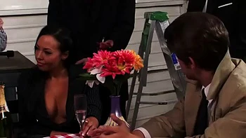 American Hustle XXX: Blowjob, Doggy  Cowgirl Porn