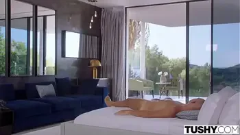 TUSHY Bikini model has passionate anal with photographer