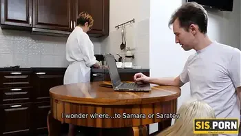 SIS.PORN. Housewife doesnt know stepdaughter satisfies the stepbrother