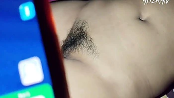 Hairy Pussy Vagina Review And Forplay With Her Boyfriend In Night