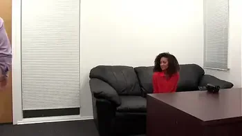 21yo Black Girl Olivia Pussy Fucked During Casting